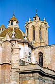Tarragona - La cattedrale, cupola della cappella di Santa Tecla